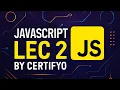 JavaScript Lec 2 Operators Conditionals Ternary - Age Eligibility Checker Project