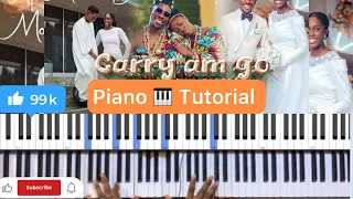 moses bliss carry am go piano tutorial 
