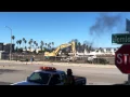 Fire in Oxnard power outage in port Hueneme