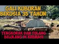 Lagu GALI KUBURAN BERUSIA 35 TAHUN ‼️ TULANG BELULANG DAN TENGKORAK DI KREMASI