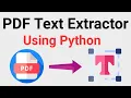 How To Extract Text Of pdf File Using Python