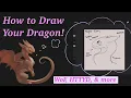 Dragon Head Tutorial REDO Wings of Fire HTTYD Included 0