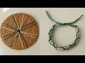 Thread Bracelet That Anyone Can Make Kumihimo Bracelet Friendship Bracelet