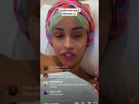 Cardi is too real & hilarious π
