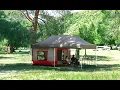 E-Z UP Camping Cube with 10 x 20 Endeavor canopy tent