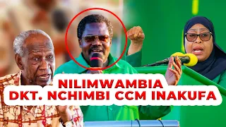 JAJI WARIOBA AJITOSA SAKATA LA DKT. NCHIMBI, AMWAGIA SIFA/ AFUNGUKA MAZITO