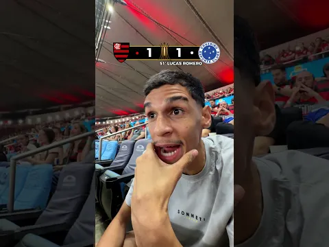 Luva de Pedreiro reage a Flamengo x Cruzeiro