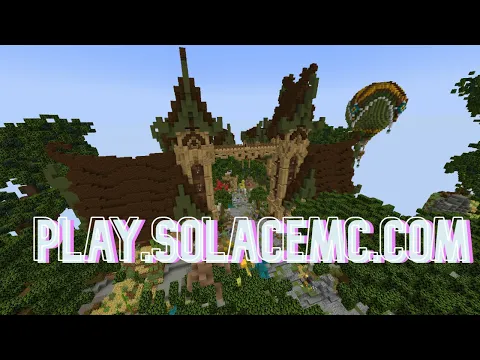 Minecraft server video for SolaceMC