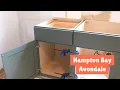 Hampton Bay Avondale Kitchen Cabinet Installation and Review - Why I Chose It Over IKEA SEKTION