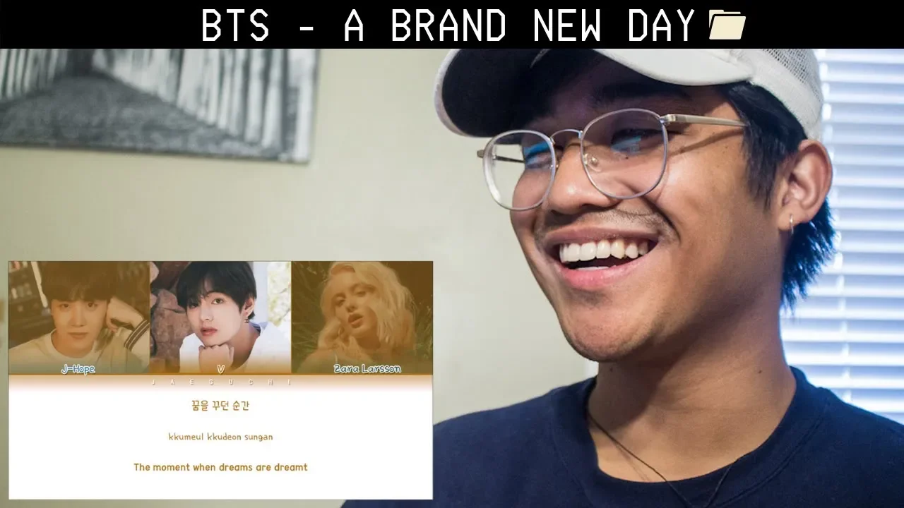 SINGER-SONGWRITER Reacts to BTS (방탄소년단) - A Brand New Day feat. Zara Larsson [COLOR CODED LYRICS]