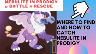 Prodigy Math Game HOW to CATCH a Nebulite Storm Element Pet in Prodigy