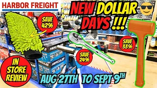 Harbor Freight Dollar Days Coupons Just Dropped Aug 27th to Sept 9th