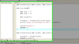 C Programming 101 - Function Scope