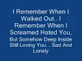 Keyshia Cole - I Remember With Lyrics