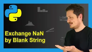Replace NaN by Empty String in pandas DataFrame in Python Example Substitute by Blank Character