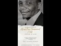 Alfred Pius Emmanuel Crisp Funeral Service