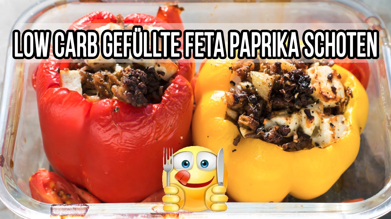 
          
          
          
            
            Low Carb gefüllte Feta Paprika Schoten griechischer Art Rezept / Kochvideo
          
        . 