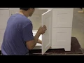 ClassicBrand 60 single sink vanity assembly guide