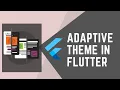 DARK AND LIGHT THEME USING APDAPTIVE THEME PACKAGE JOOKATE S FLUTTER