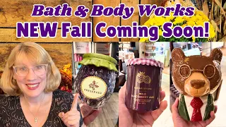 Bath Body Works NEW Fall Coming Soon - Body Care Candles Accessories