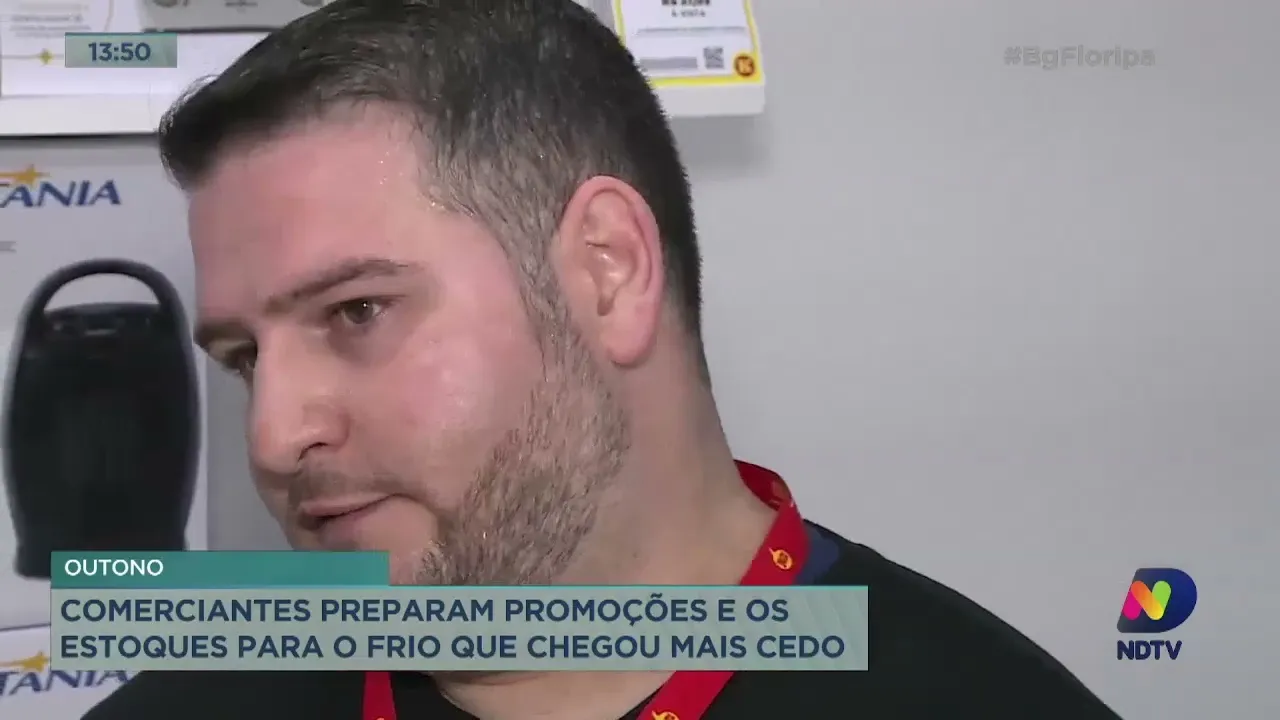 Santa Catarina: Comércio prepara promomoções e osestoques para o frio que chegou mais cedo