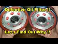 Purolator One Oil Filter PL10241 Oil Filter With Bad Louvers