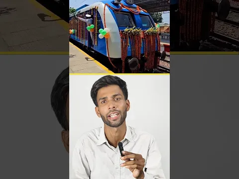 India ki Pahli Aise Train Jo Pani Se Chalati hai ( Hydrogen Train) 🤯