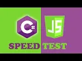 CSharp vs JavaScript Speed Test
