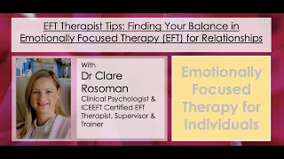 Emotionally Focused Therapy for Individuals EFIT