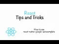 How to use react-native-google-autocomplete