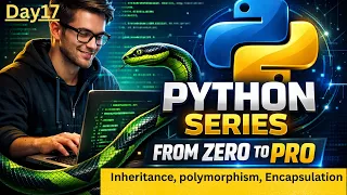 Python OOPS Part 2 Inheritance Polymorphism Encapsulation Explained Python for beginner