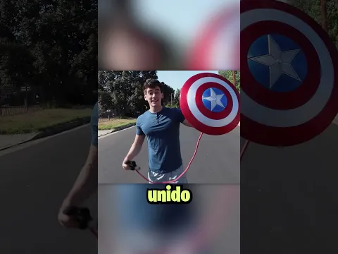 Por fin hice el escudo del Capitán América funcional
