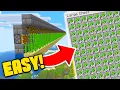 EASIEST Automatic Sugar Cane Farm 1 1 Minecraft Java Bedrock Edition