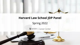 Harvard Law School JDP Panel Spring 2022