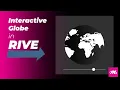 Rive app Tutorial - Interactive Spinning Globe