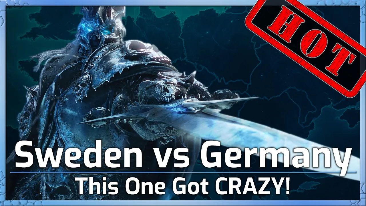 HOT! Sweden vs Germany! This one got CRAZY! - Nations Cup - Heroes of the Storm