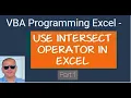 Double Click Event in Excel VBA Use Intersect Operator