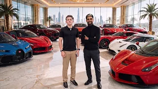 16 year old Billionaire Kid in Dubai $100,000,000 Secret Car Garage !!!