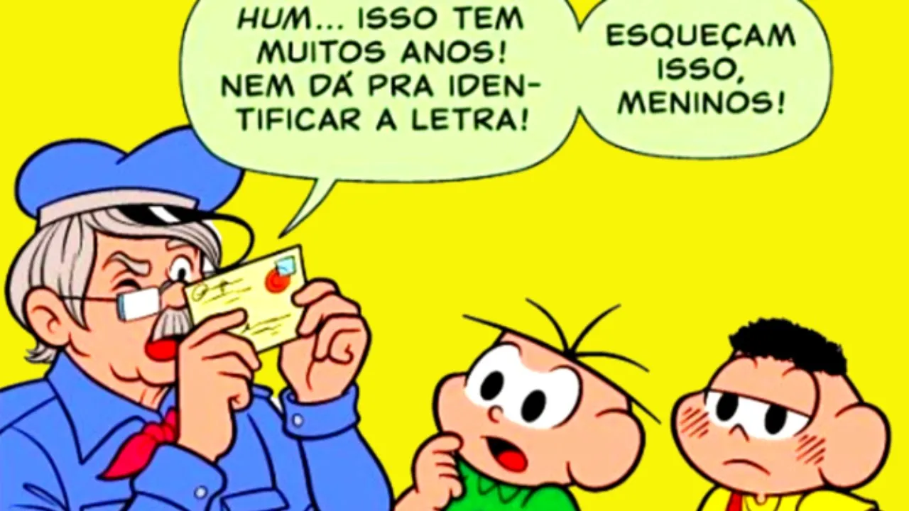 O ENIGMA DA CARTA DO MILIONÁRIO CARNELONE - QUADRINHOS DA TURMA DA MÔNICA