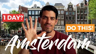 Amsterdam in 1 Day or more - 5 Things to do and Tips Travel Guide 4K