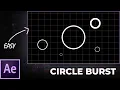 Create a Circle Burst After Effects Motion Graphics Tutorial