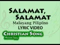 Download Lagu Salamat, Salamat -Malayang Pilipino (LYRIC VIDEO) Best Tagalog Christian Song