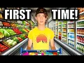 Download Lagu SHOCKING! His FIRST TIME food shopping COMPLETELY ALONE!! What happened?!