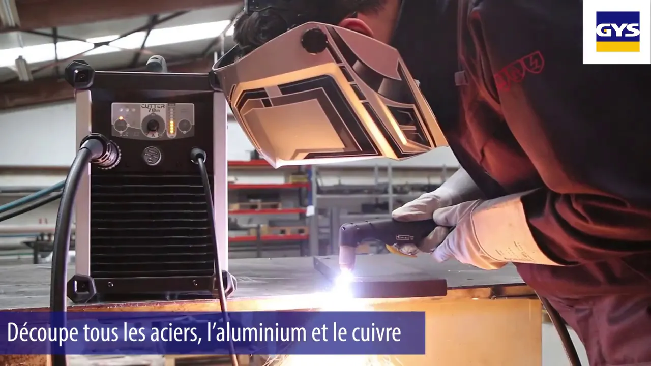 PLASMA CUTTER 70 CT TRI - avec accessoires - GYS