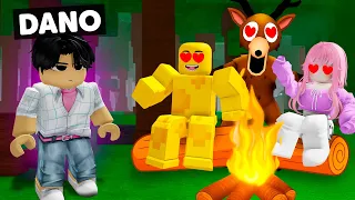 Me Hice pasar por JINU en 99 Noches de ROBLOX! (KPOP Demon Hunters)
