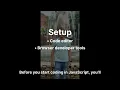 JavaScript for Beginners What is JavaScript Setup Console Hello World