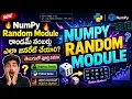 NumPy Random Module in Telugu Complete Tutorial for Beginners Python NumPy Random Explained