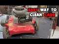 Easiest Way To Clean Carburetor on Hyper Tough Push Mower AND MORE