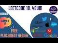 Leetcode 18 4Sum