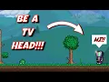 How to craft the TV HEAD SET - TERRARIA